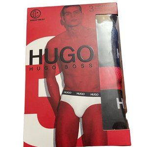 Hugo Boss Multi Color Cotton Stretch Briefs Underwear 3 Pairs Briefs Size XLarge